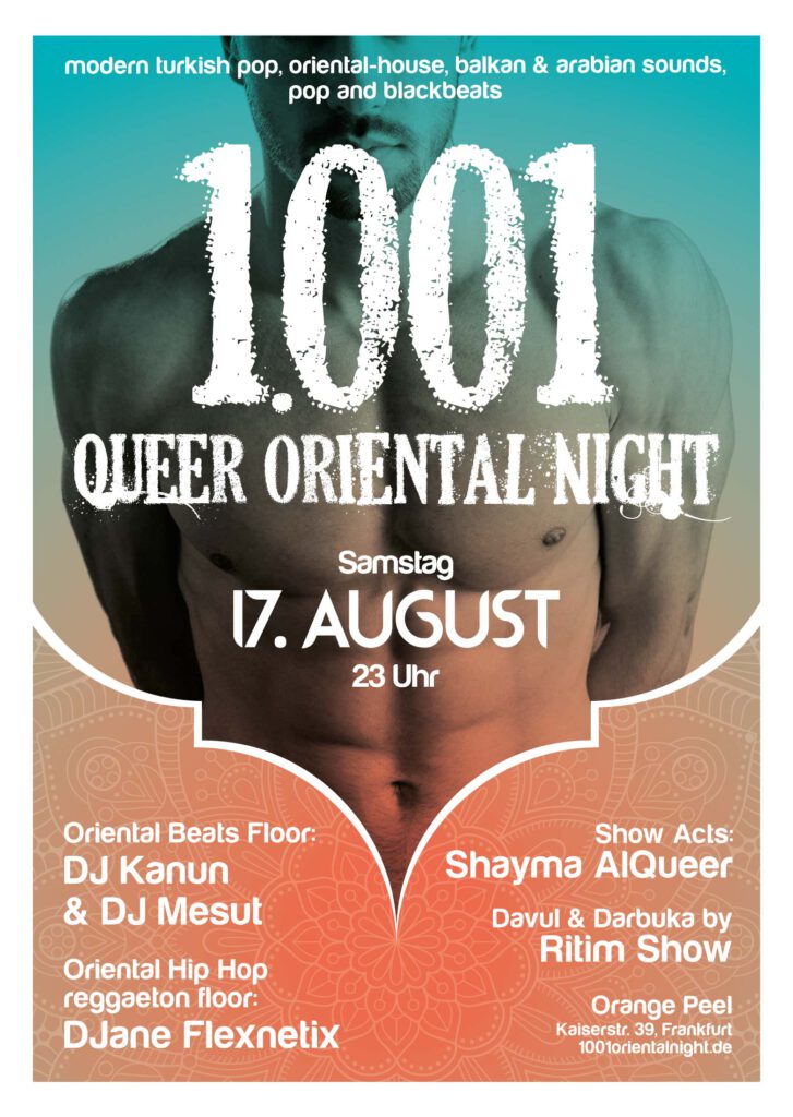 gay 1001 queer oriental party night gayparty hunk men homo homoriental Location frankfurt 069 Bahnhofsviertel K39
