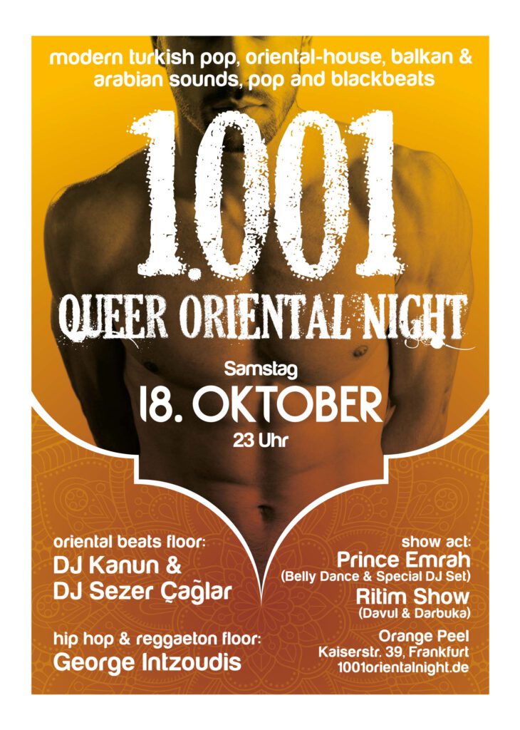 gay 1001 queer oriental party night gayparty hunk men homo homoriental Location frankfurt 069 Bahnhofsviertel K39