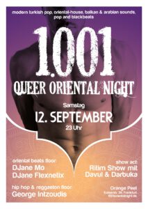 gay 1001 queer location oriental party night gayparty hunk men homo homoriental Location frankfurt 069 Bahnhofsviertel K39 orange peel