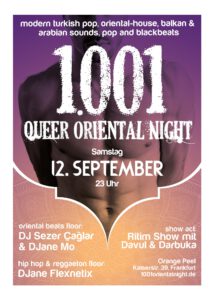 gay 1001 queer location oriental party night gayparty hunk men homo homoriental Location frankfurt 069 Bahnhofsviertel K39 orange peel