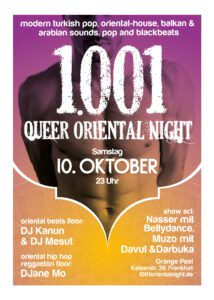 gay 1001 queer location oriental party night gayparty hunk men homo homoriental Location frankfurt 069 Bahnhofsviertel K39 orange peel