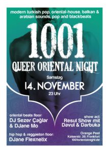 gay 1001 queer location oriental party night gayparty hunk men homo homoriental Location frankfurt 069 Bahnhofsviertel K39 orange peel